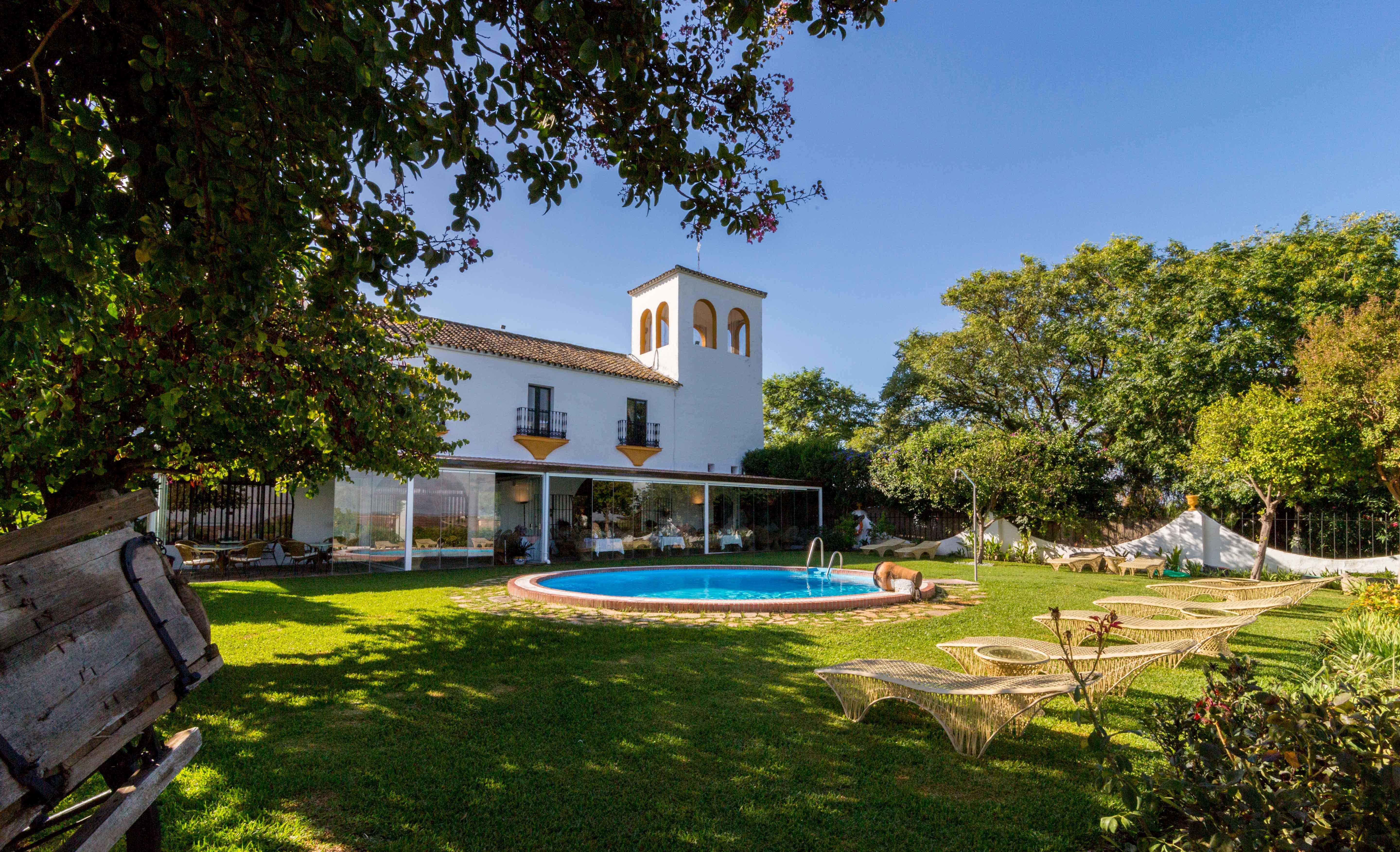 Hotel Hacienda el Santiscal Arcos de la Frontera Exterior foto