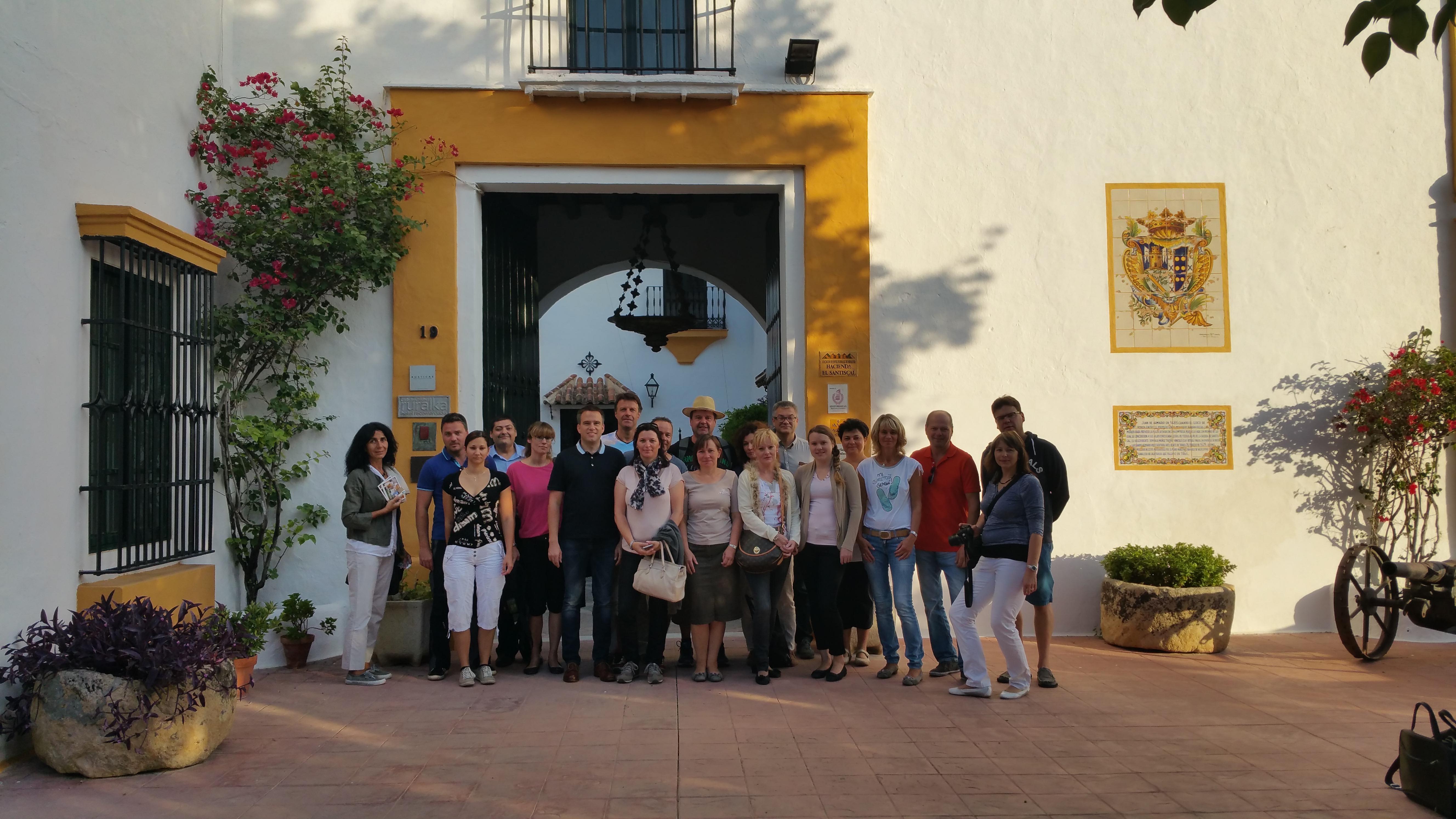 Hotel Hacienda el Santiscal Arcos de la Frontera Exterior foto