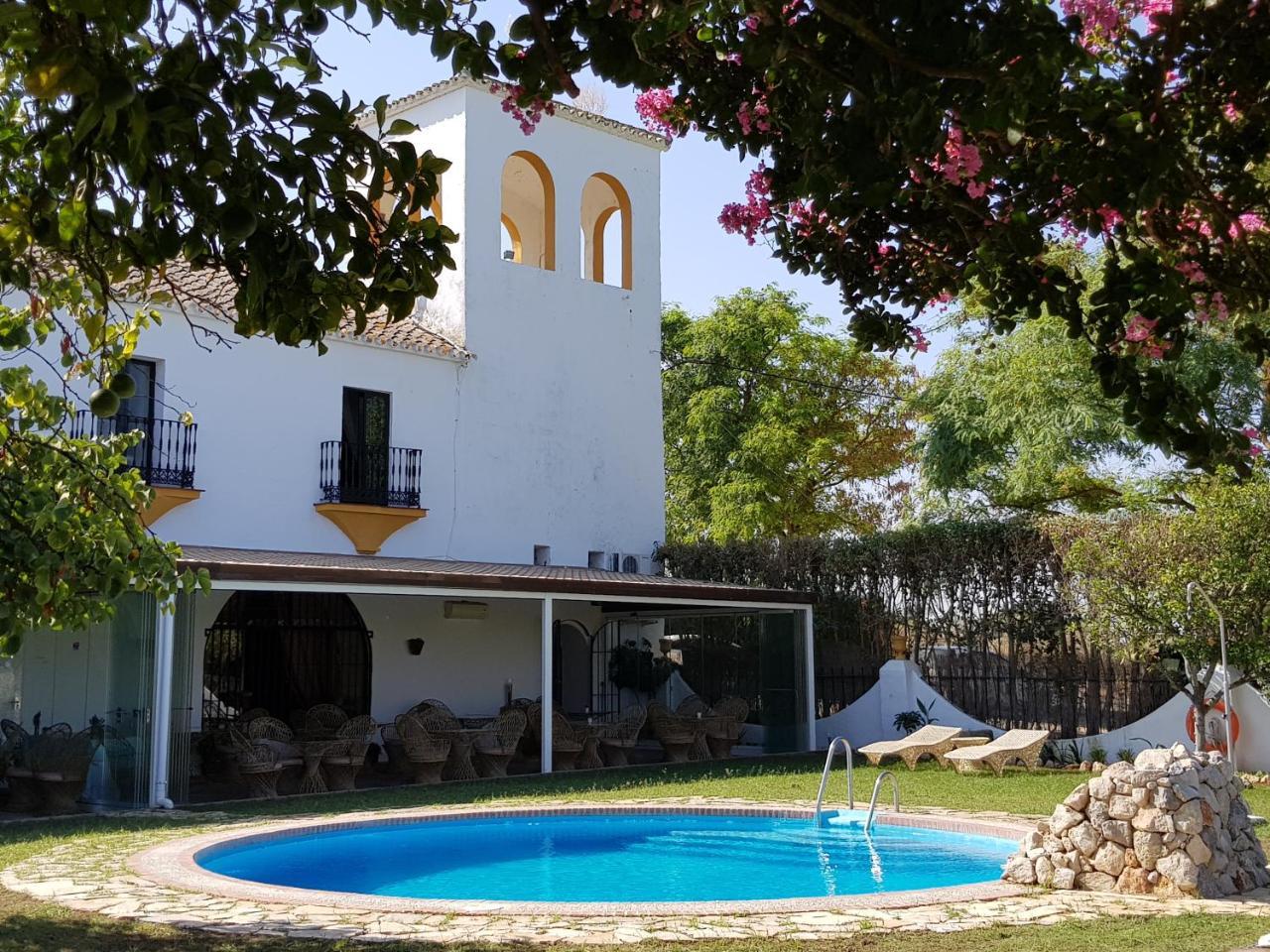 Hotel Hacienda el Santiscal Arcos de la Frontera Exterior foto